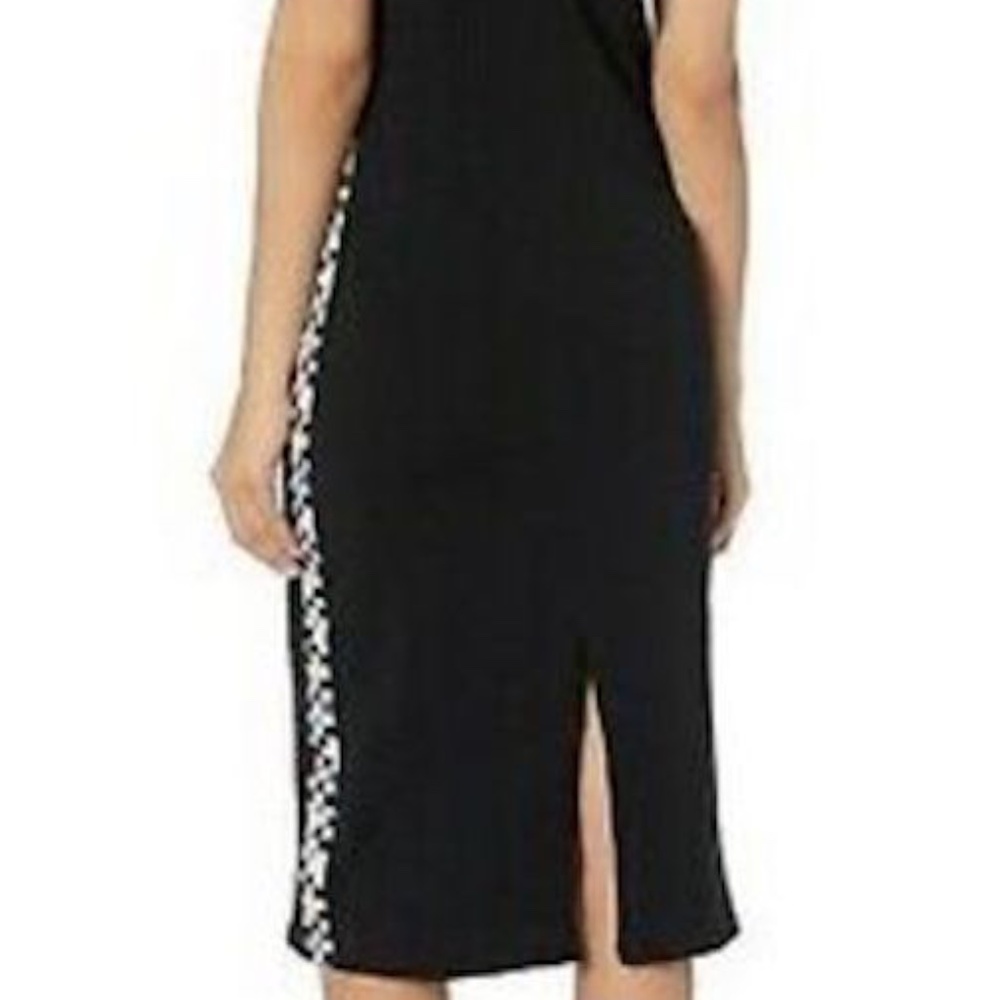 VANS Black Checkered Side Sleeveless Midi Tank Dress - Picture 4 of 14
